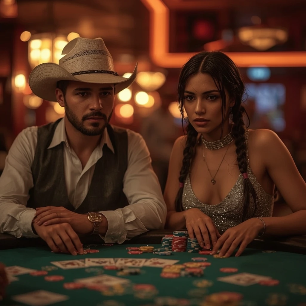foto di due giocatori di poker BET63SPORT CASINO